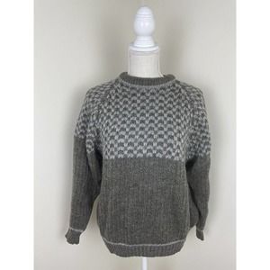 KILSPINDIE SCOTLAND WOOL SWEATER MEDIUM